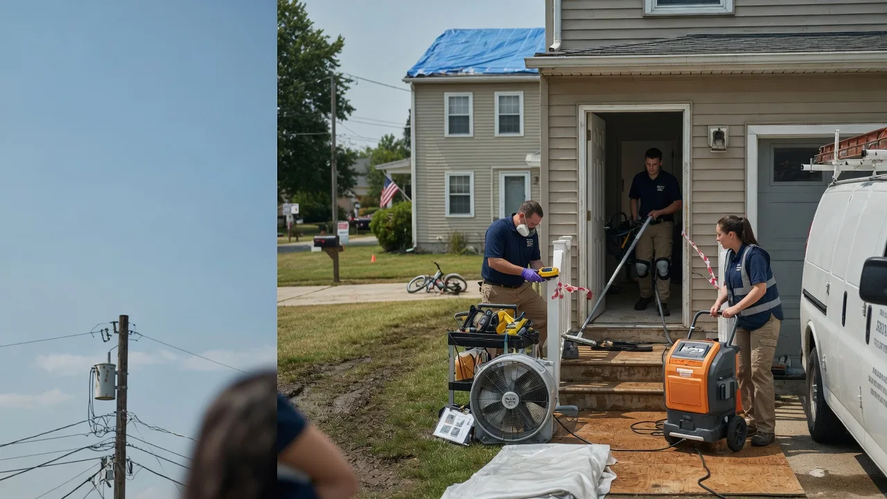 Water Damage Repair in Casco, ME near me